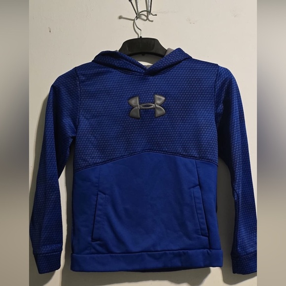 Under Armour Other - Under Armour Blue and‎ Gray Hoodie Sweatshirt